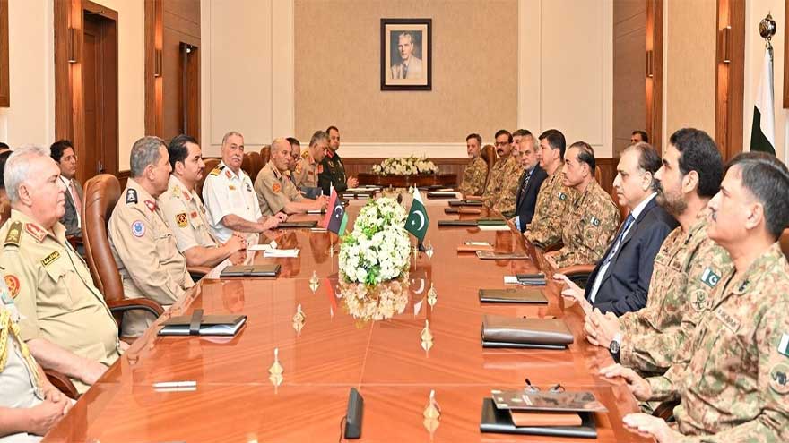 Libyan army chief calls on Field Marshal Asim Munir