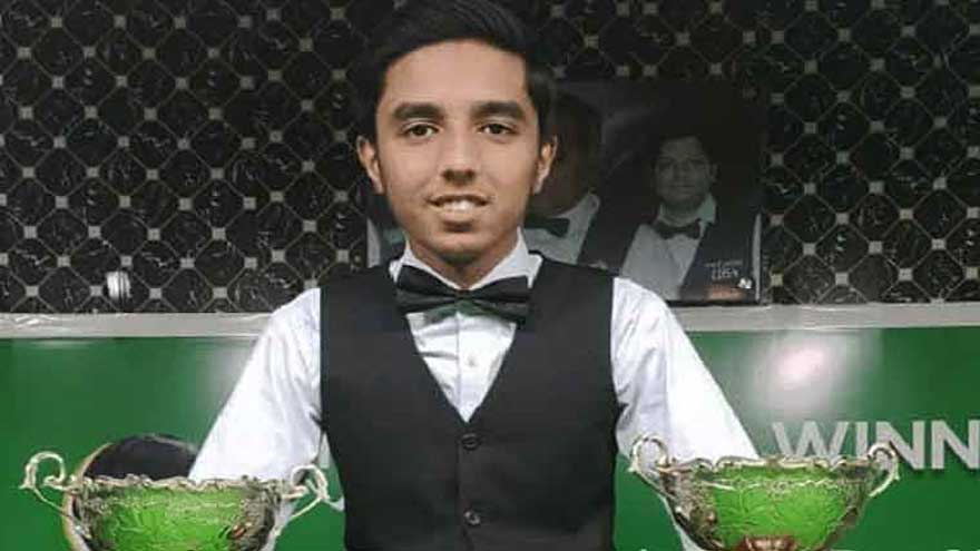 Pakistan's Hasnain Akhtar wins U-17 snooker world title