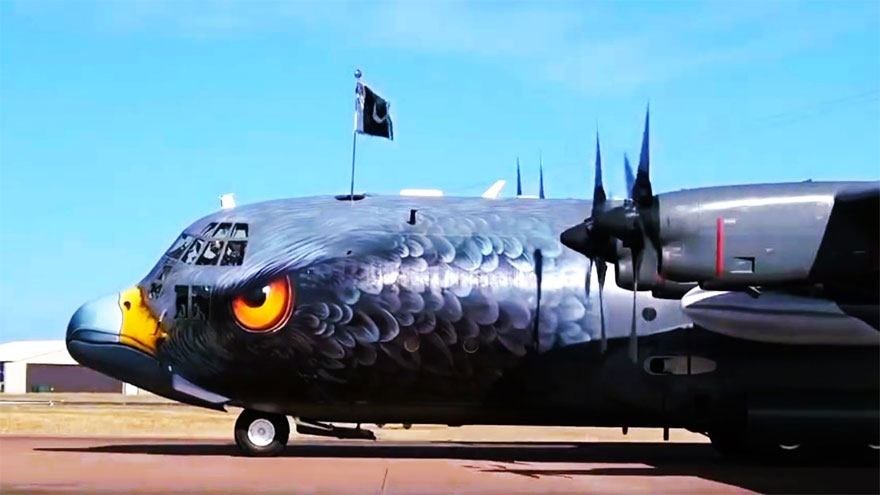 PAF's C-130 wins first position in 2025 Royal International Air Tattoo air show in UK