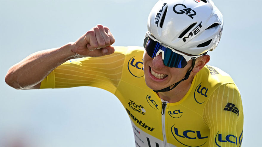 Pogacar extends Tour de France lead with dominant time-trial win