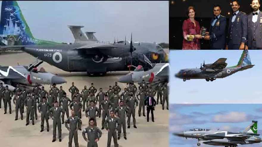 PM Shehbaz lauds PAF for winning global awards in UK air show