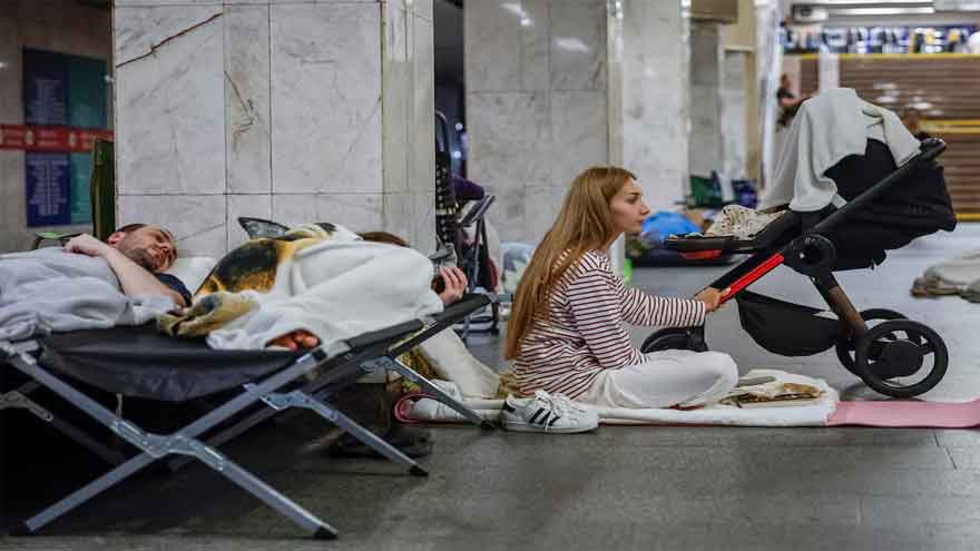 Sleepless in Kyiv: how Ukraine's capital copes with Russia's nighttime attacks