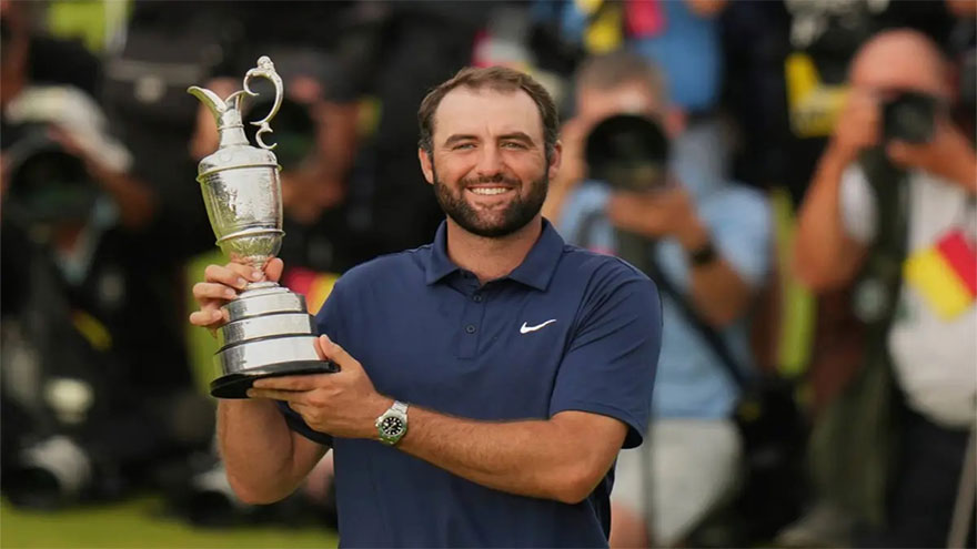 Brilliant Scheffler cruises to fourth major title at British Open