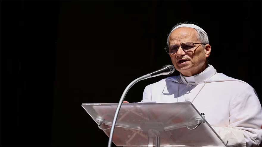 Pope Leo calls for end to 'barbarity of war' after strike on Gaza church