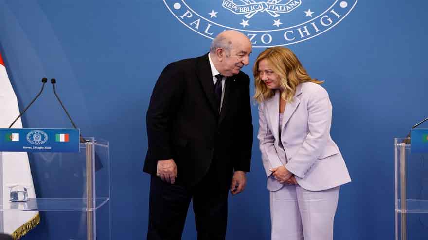 Italy and Algeria agree to tackle terrorism and migration at summit