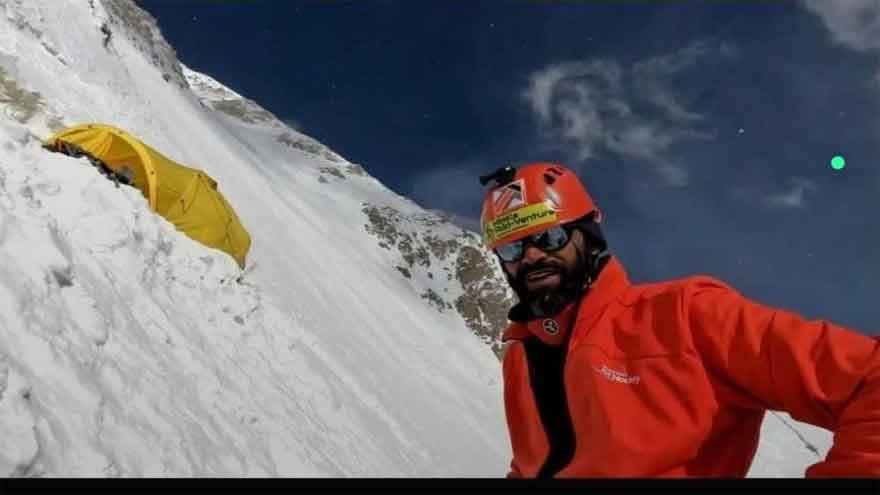 Pakistani climber Abid Baig scales 8,000m peak without oxygen in daring feat