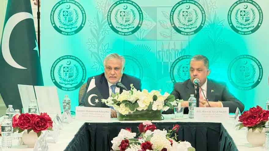 Dar highlights Pakistan's economic reforms, investment opportunities in New York meeting