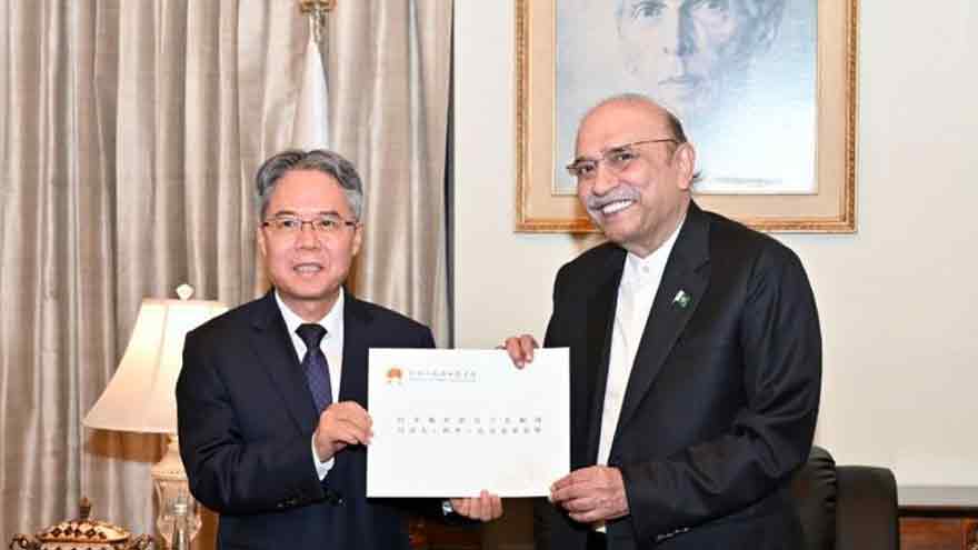 Pakistan keen to further strengthen bilateral cooperation with China: President Zardari