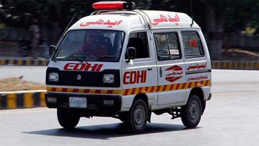 One killed in dumper, motorcycle collision in Karachi