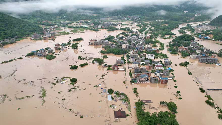 Storms dump nearly a year of rain in northern China, 19,000 evacuated
