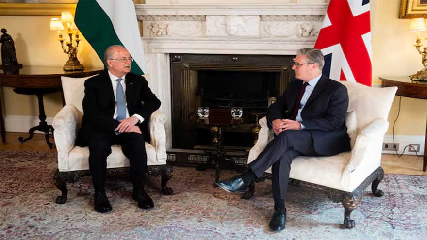 UK backs future Palestinian statehood but says ceasefire the top priority