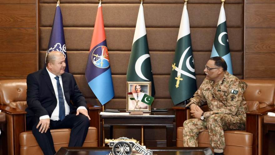 Pakistan, Tajikistan pledge stronger defence cooperation in high-level military talks