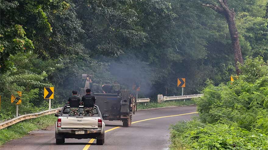 Thai-Cambodia border shelling continues despite Trump's ceasefire call