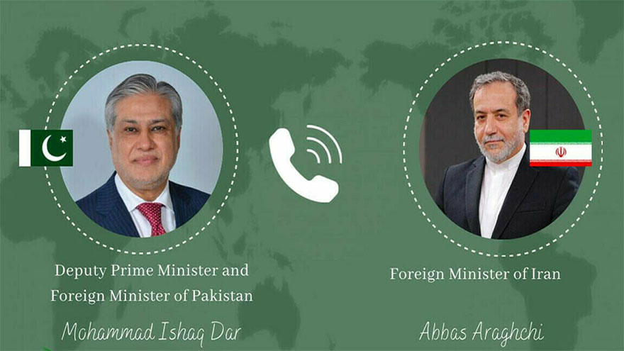 Dar discusses grave humanitarian crisis in Gaza in talks with Iran's FM