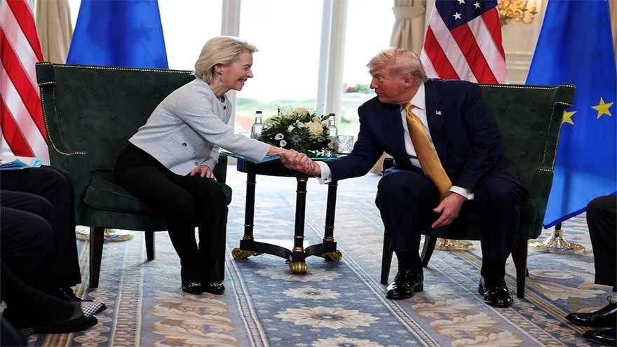 US and EU avert trade war with 15% tariff deal