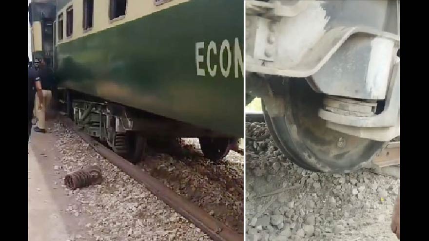 Explosion on railway track near Jacobabad derails Jaffer Express 