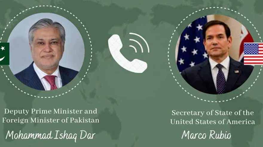 DPM Dar discusses bilateral, regional issues with US State Secretary Rubio