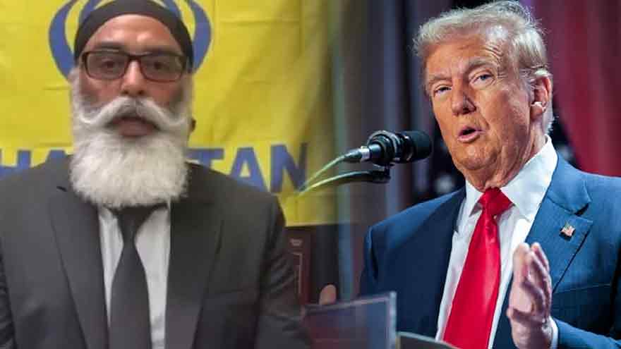 Blow to India as Trump writes letter to pro-Khalistan leader