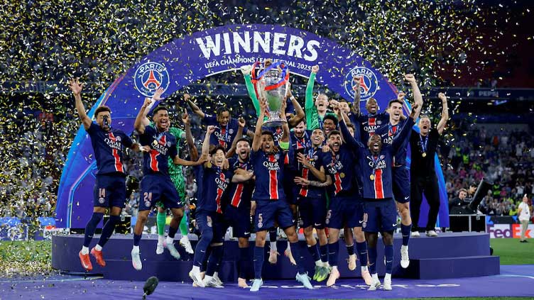 Doue dazzles as PSG humble Inter 5-0 to win first European Cup