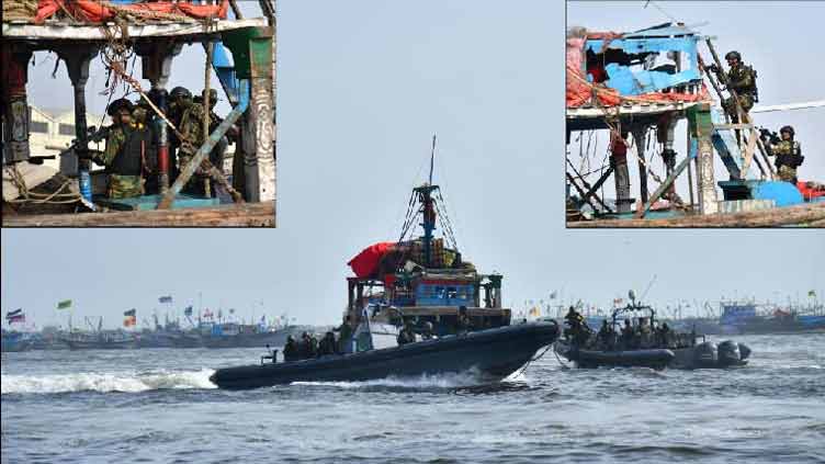 Pakistan Navy conducts two-day exercise to counter threats at major ports