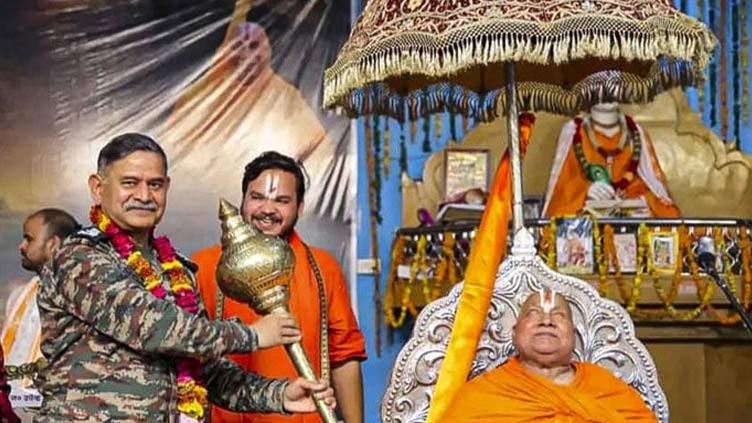 Indian Army Chief's visit to Hindu cleric sparks concerns over military secularism