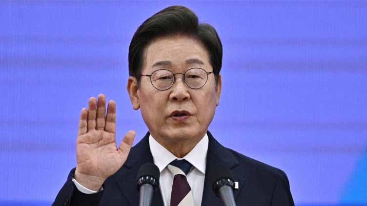 South Korea's President Lee says he'll bolster US-Japan ties and pursue talks with North