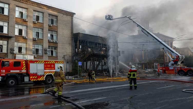 Russia says its strike against Kyiv and other centres was a response to Ukrainian 'terrorist acts'