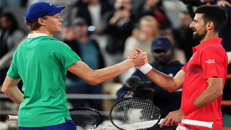 Sinner ends Djokovic record bid, to face Alcaraz in French Open final