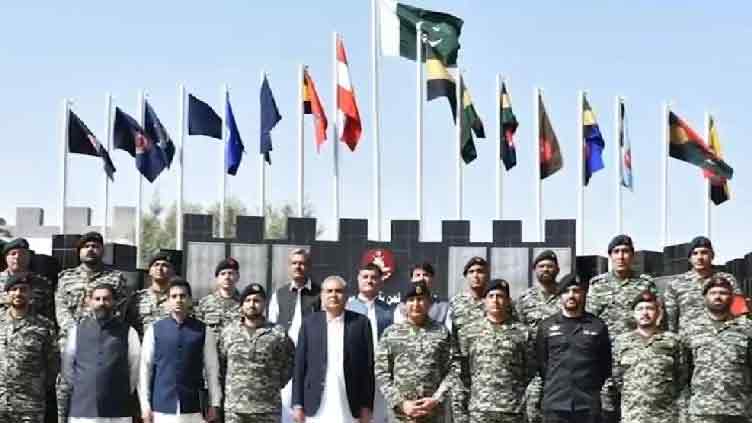 Sacrifices rendered by forces guarantee national security, says Naqvi