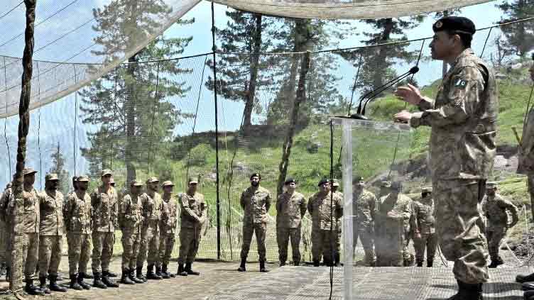 Field Marshal Asim Munir celebrates Eidul Azha with troops stationed at LoC