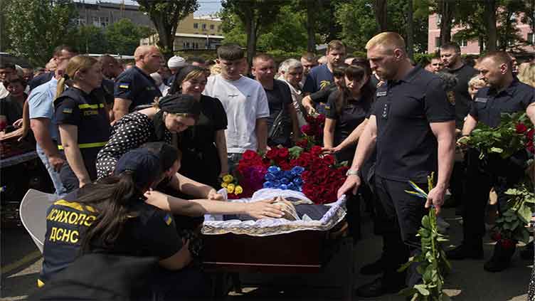 Ukraine says Russia launched the biggest overnight drone bombardment of the war