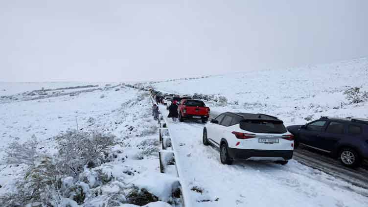 Severe cold front bringing snow in South Africa causes fatal accident, power outages
