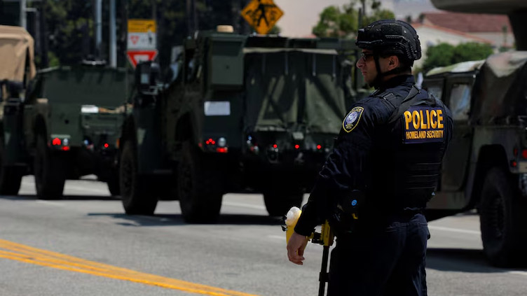 US Marines arrive in LA on Trump's orders as immigration protests persist