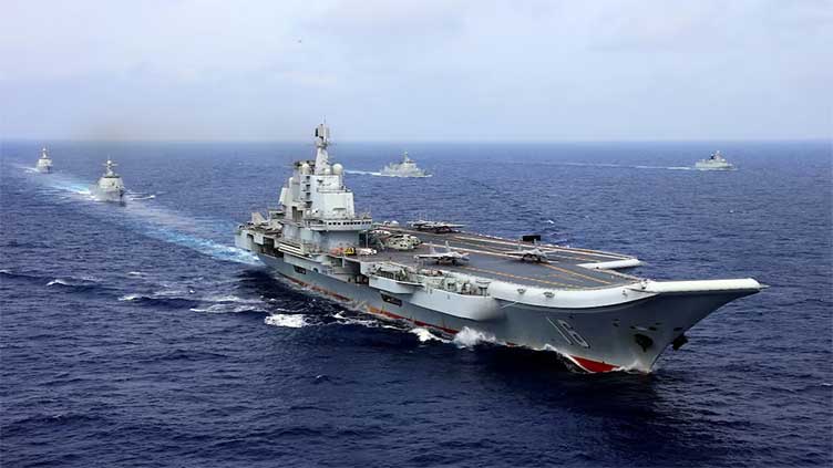 Chinese aircraft carriers in Pacific show country's 'expansionist' aims, Taiwan says