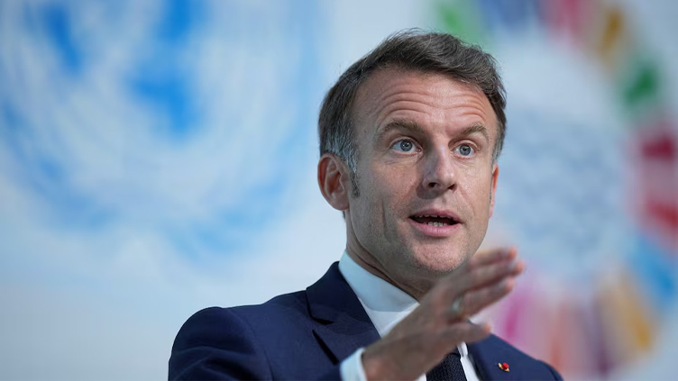 Macron to push for ban on social media for under-15s after school stabbing