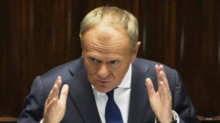 Donald Tusk makes his case before a confidence vote in Poland