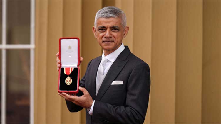 Pakistani immigrants' son Sadiq Khan gets knighthood from King Charles