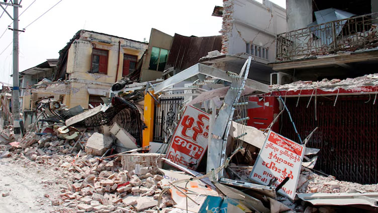 Dunya News Earthquake worsens Myanmar's economic decline, World Bank says