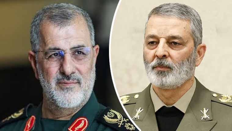 محمد پاکپور پاسداران انقلاب اور عبدالرحیم موسوی مسلح افواج کے سربراہ مقرر