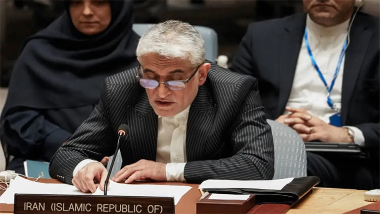 At UN, Iran accuses US of being complicit in Israeli strikes