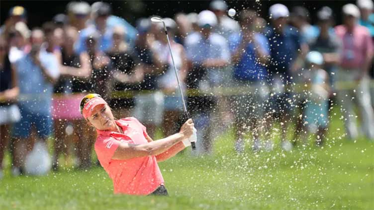 Thompson in six-way tie for LPGA lead in Michigan