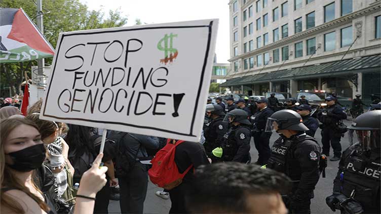 Dunya News G7 protests hit Calgary with leaders far away