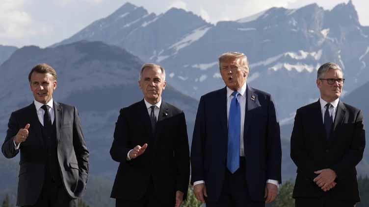 Dunya News Now we are six: G7 leaders try to salvage their summit after Trump's early exit