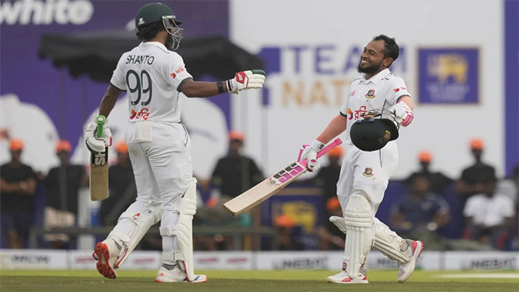 Record stand puts Bangladesh in command in first Sri Lanka Test
