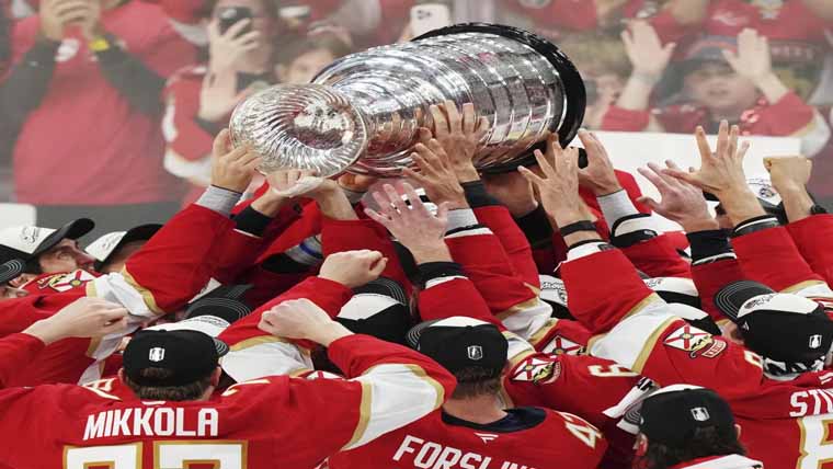Back-to-back Cats: Panthers repeat as Stanley Cup champions by beating the Oilers in 6 games