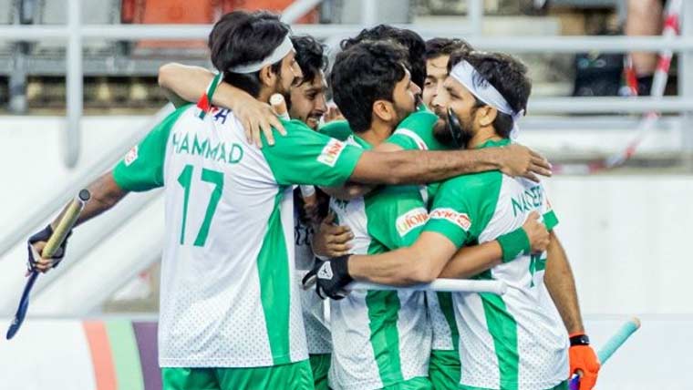 پاکستان نے نیشنز ہاکی کپ کے سیمی فائنل میں جگہ بنا لی