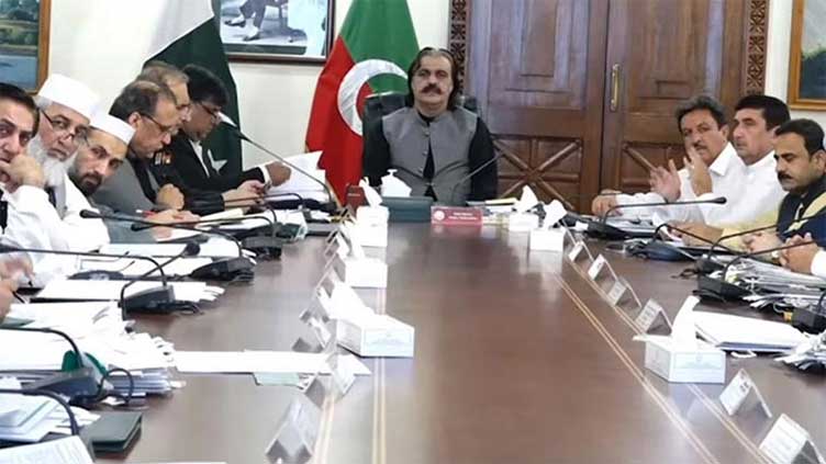 Khyber Pakhtunkhwa cabinet meets today to discuss 28-point agenda