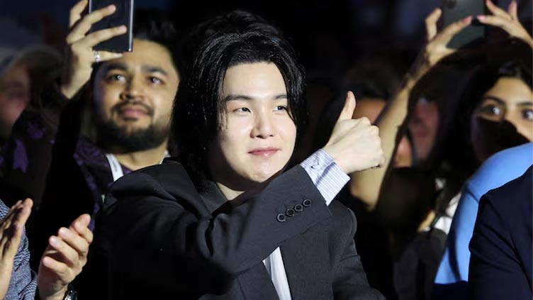 BTS member Suga discharged from South Korean military service