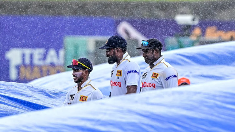 Rain halts play in Sri Lanka-Bangladesh cricket match with draw looking likely in Galle