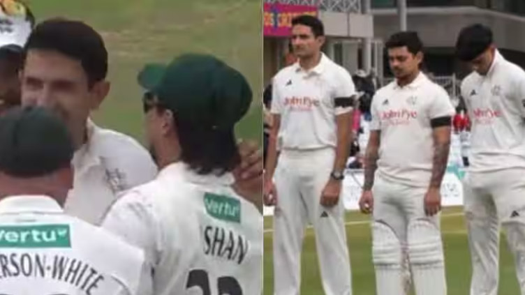 AbbasKishan celebration in County Championship wins hearts across borders